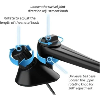Clip-On Mini Air Vent Musical Drum